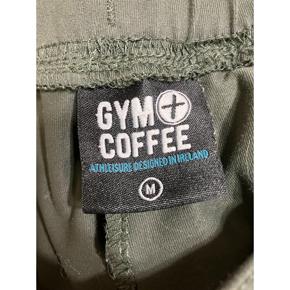 Gym + Coffee Atleisure Nylon Pants Women's Medium Green - Picture 5 of 8